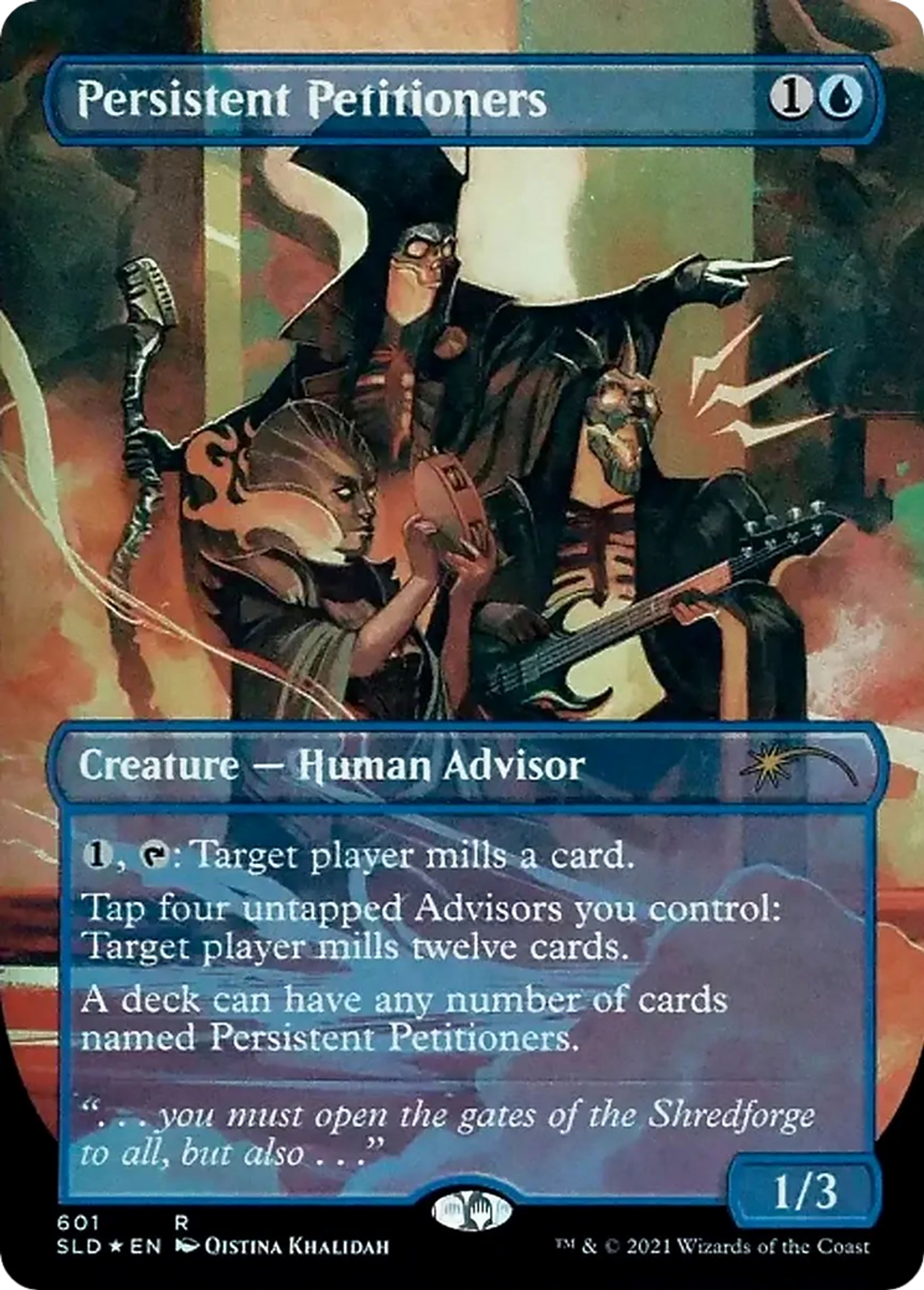 Pétitionnaires tenaces — Secret Lair Drop — Magic: The Gathering