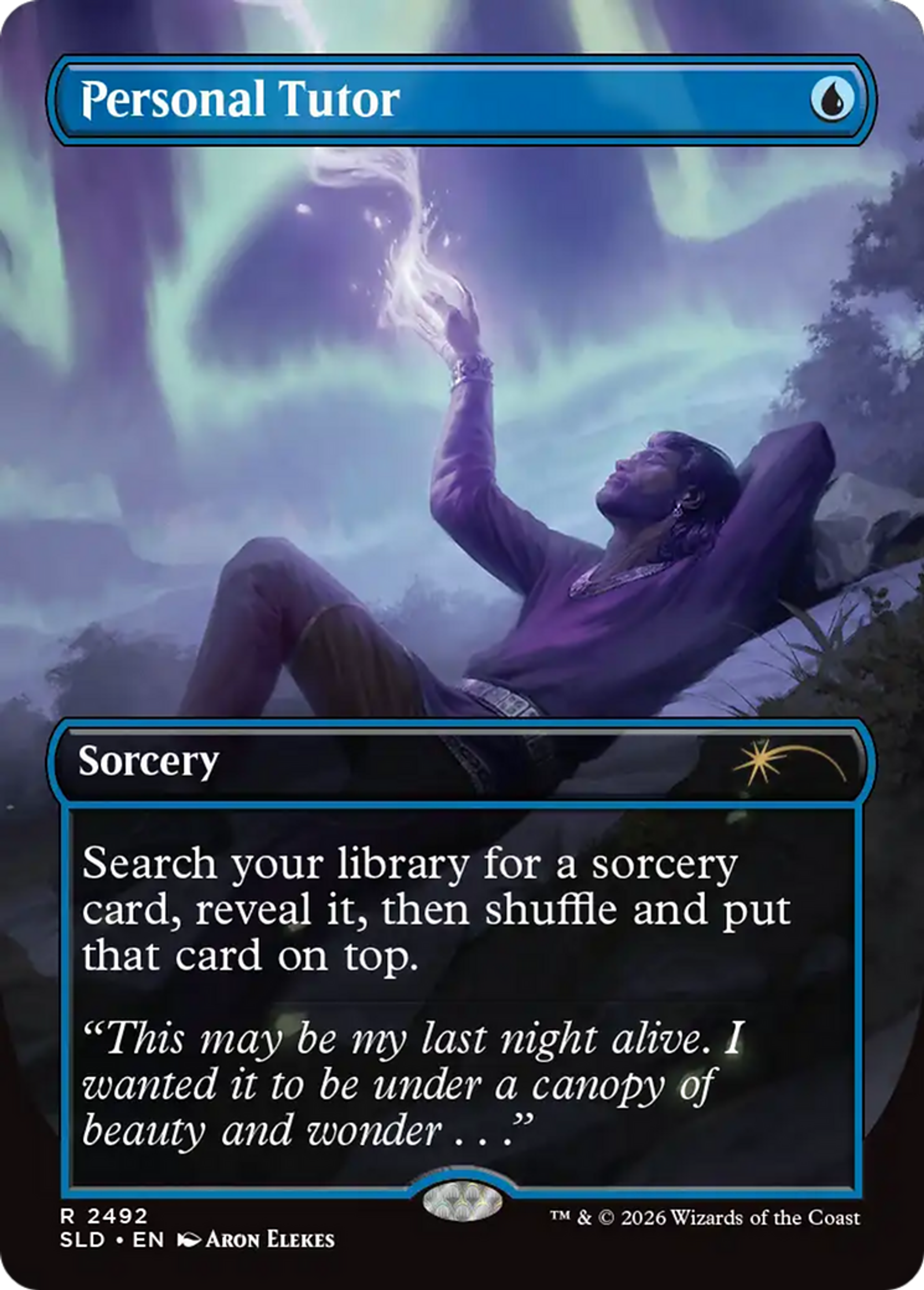 Personal Tutor — Secret Lair Drop — Magic: The Gathering