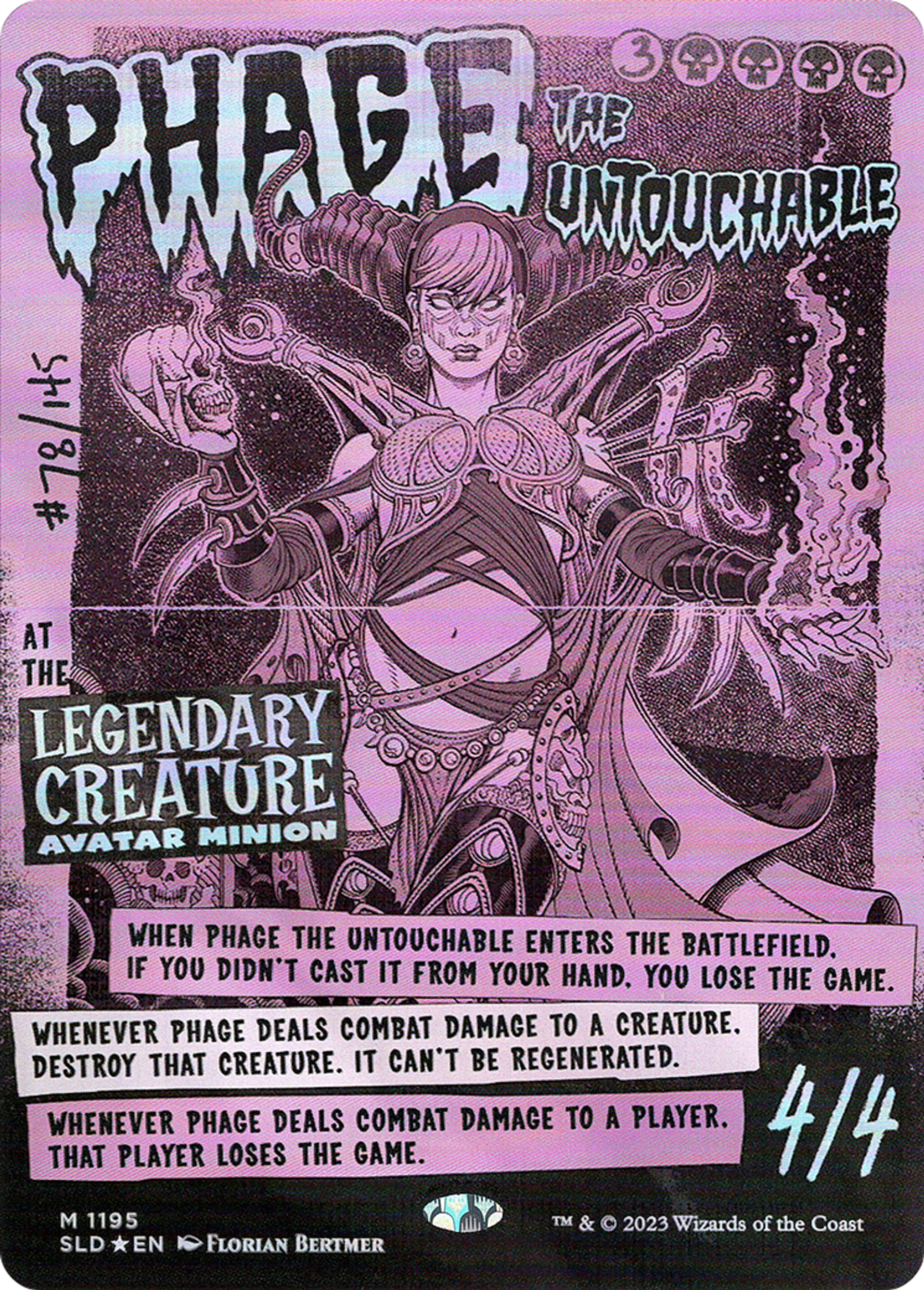 Phage l'Intouchable — Secret Lair Drop — Magic: The Gathering