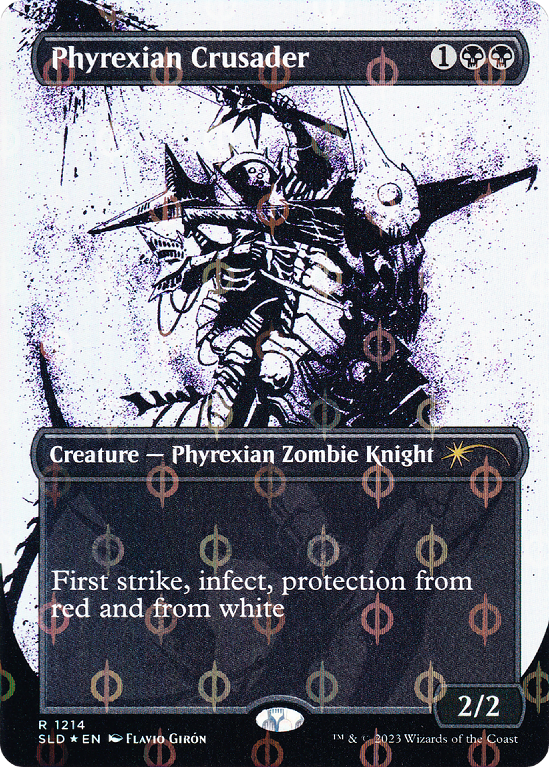 Croisé phyrexian — Secret Lair Drop — Magic: The Gathering