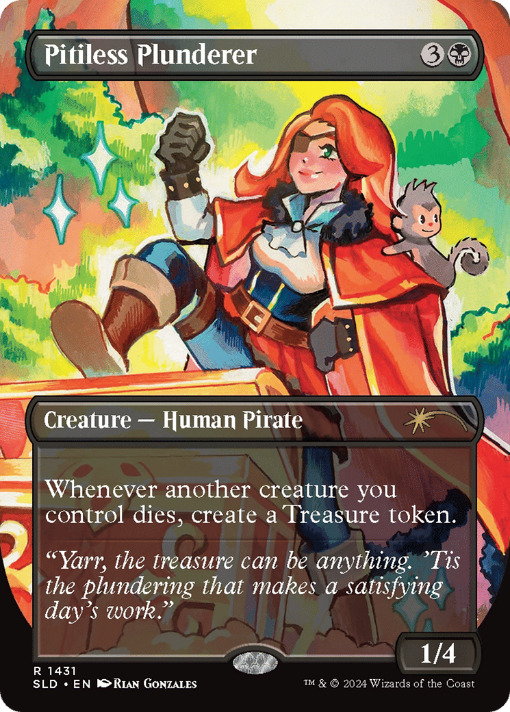 Pitiless Plunderer — Secret Lair Drop — Magic: The Gathering