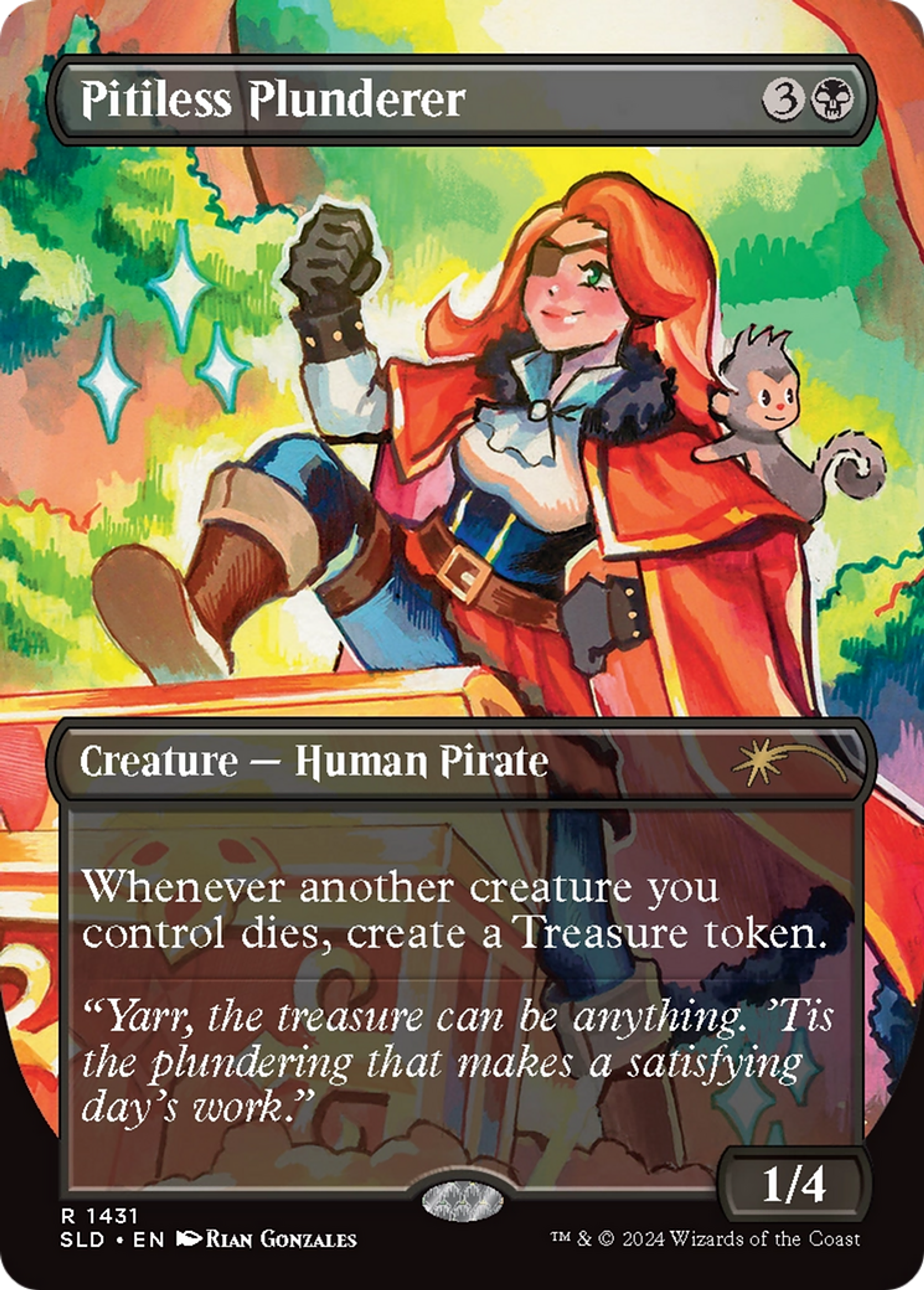 Pitiless Plunderer — Secret Lair Drop — Magic: The Gathering
