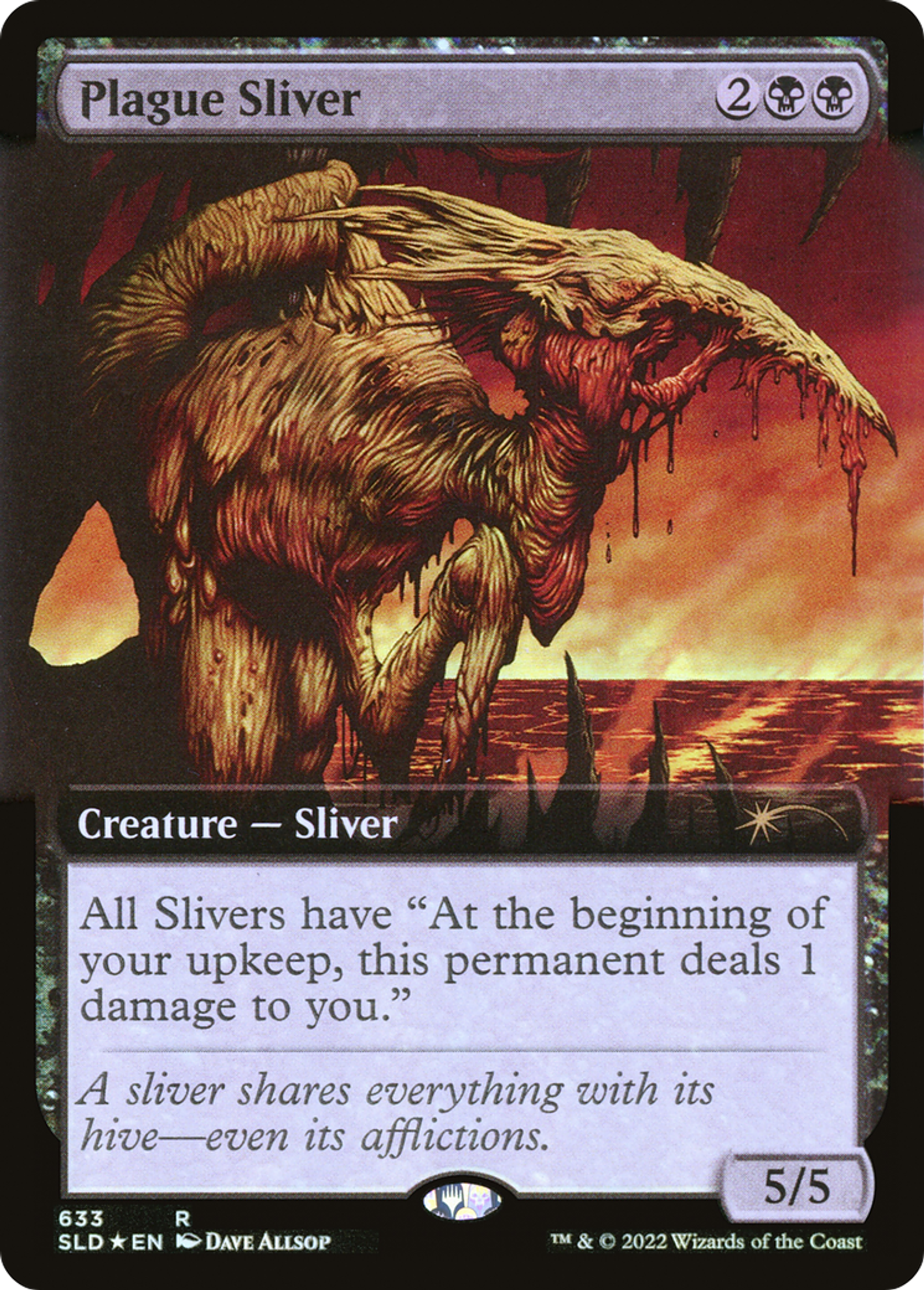 Slivoïde pestiféré — Secret Lair Drop — Magic: The Gathering
