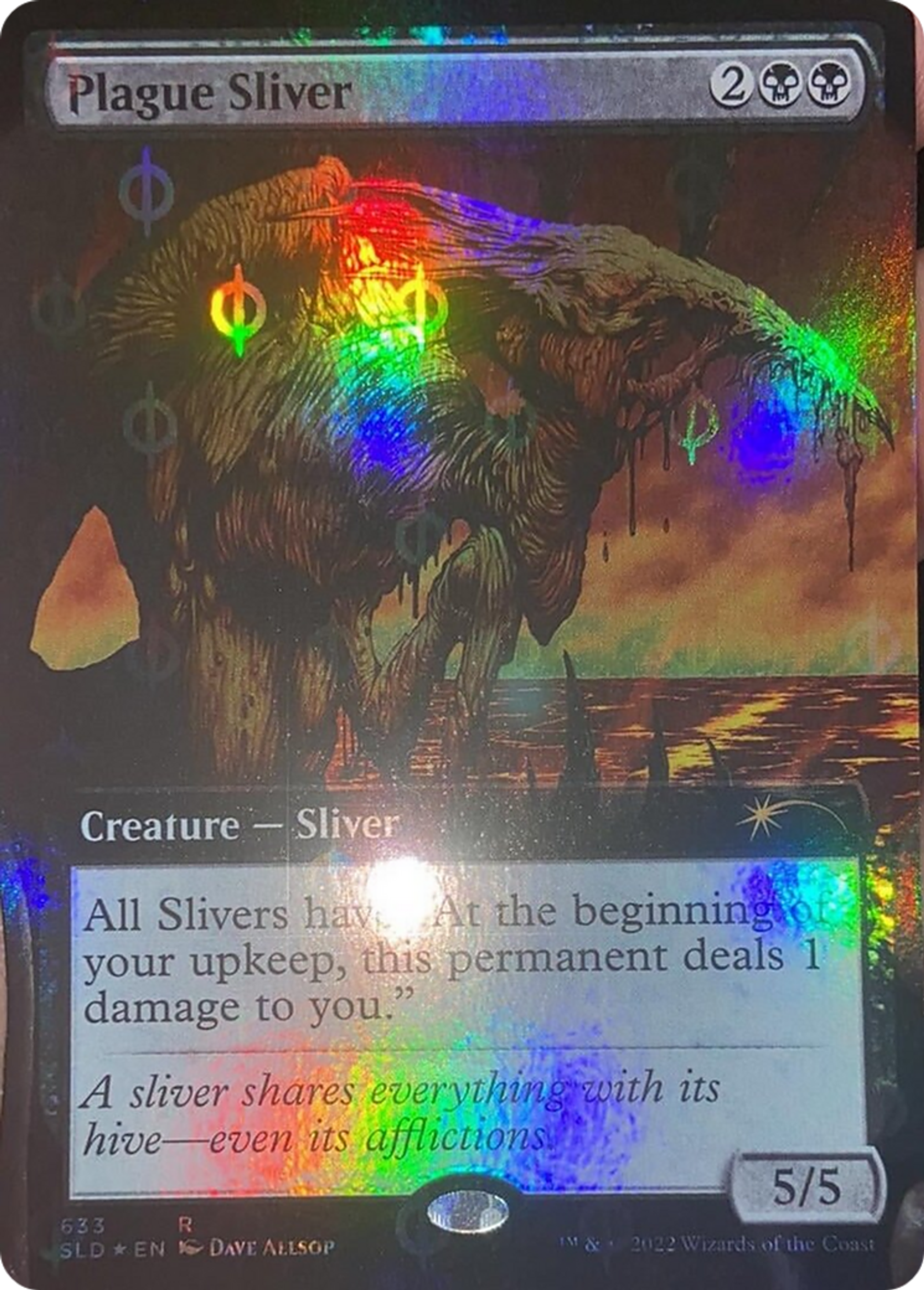 Slivoïde pestiféré — Secret Lair Drop — Magic: The Gathering