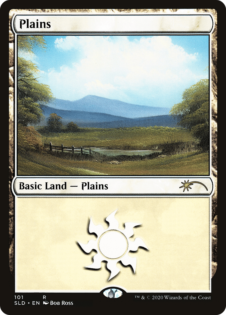 Plaine — Secret Lair Drop — Magic: The Gathering