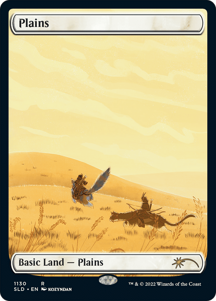 Plaine — Secret Lair Drop — Magic: The Gathering