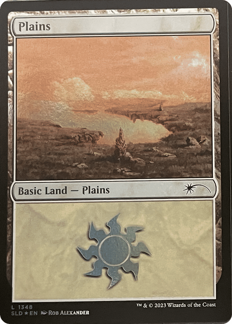 Plaine — Secret Lair Drop — Magic: The Gathering