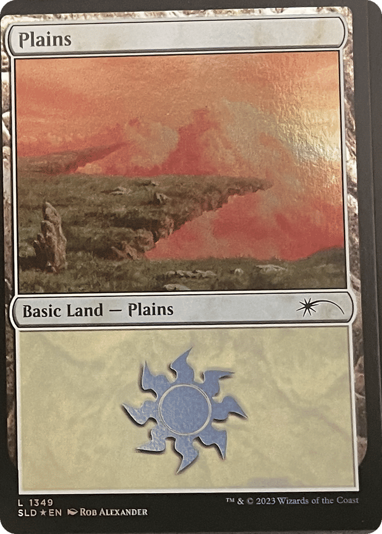 Plaine — Secret Lair Drop — Magic: The Gathering