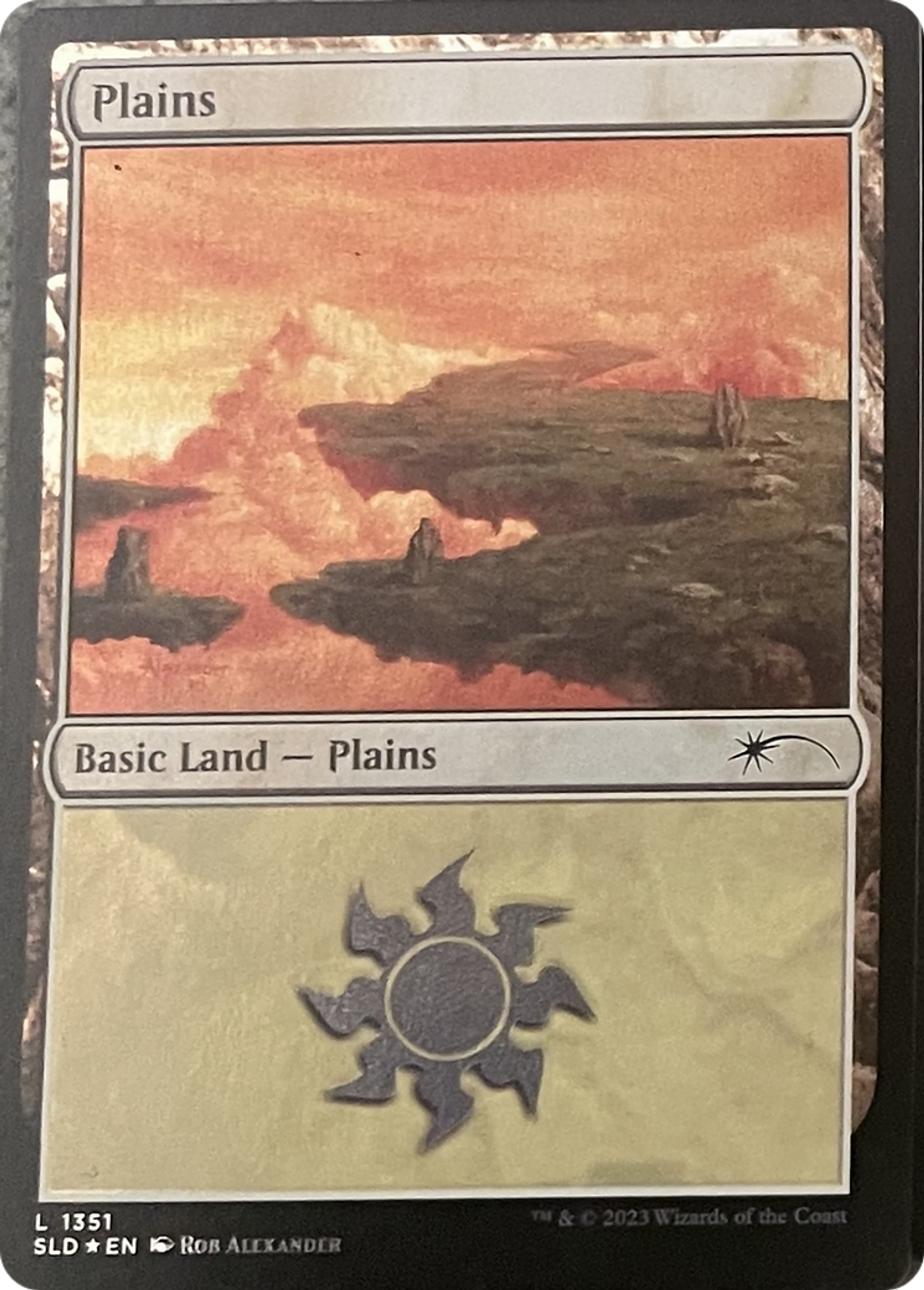Plaine — Secret Lair Drop — Magic: The Gathering