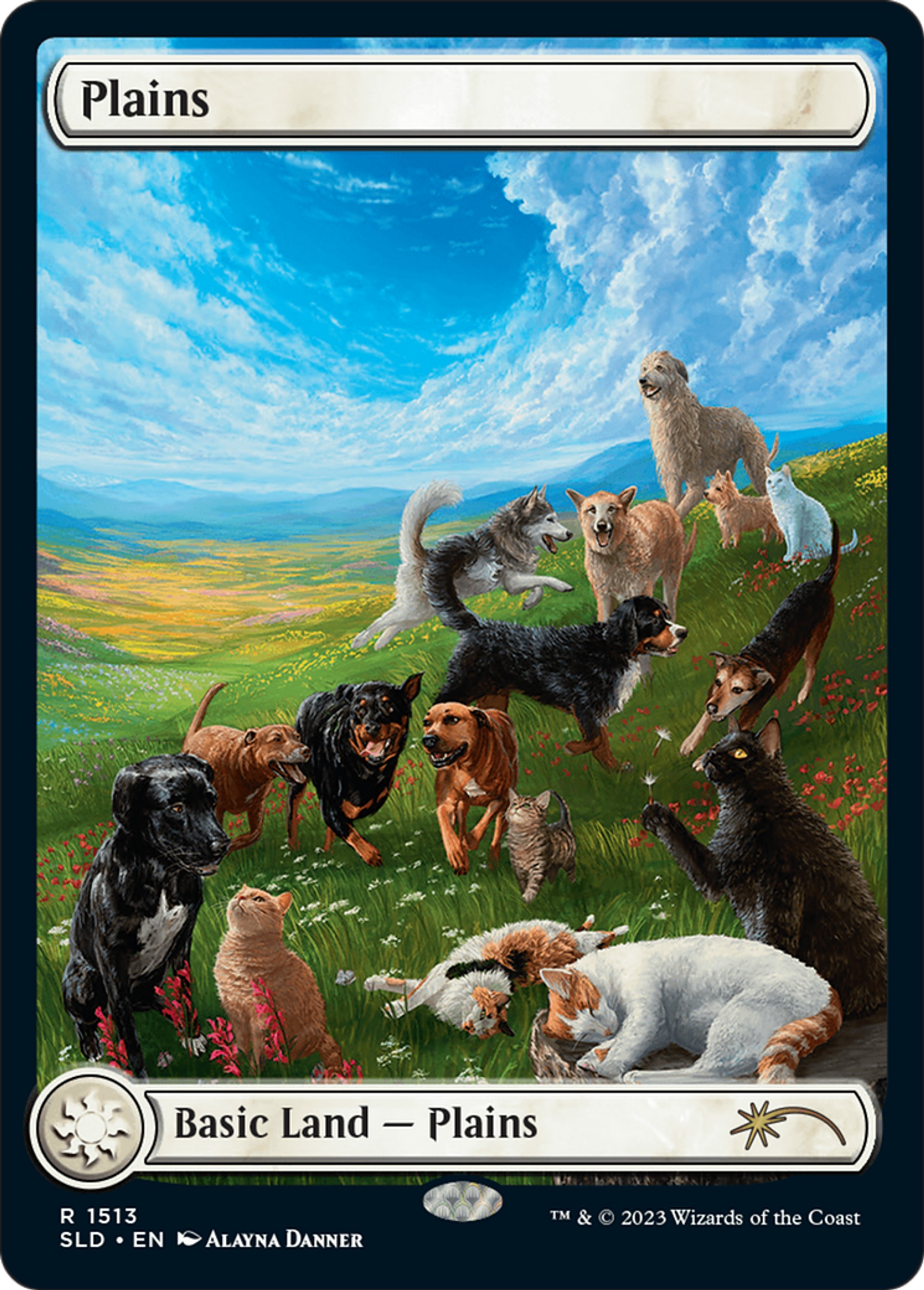 Plaine — Secret Lair Drop — Magic: The Gathering