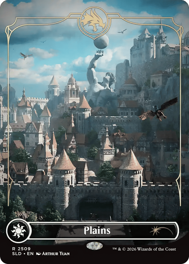 Plains — Secret Lair Drop — Magic: The Gathering