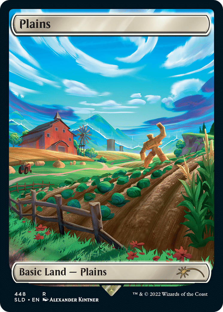 Plains — Secret Lair Drop — Magic: The Gathering
