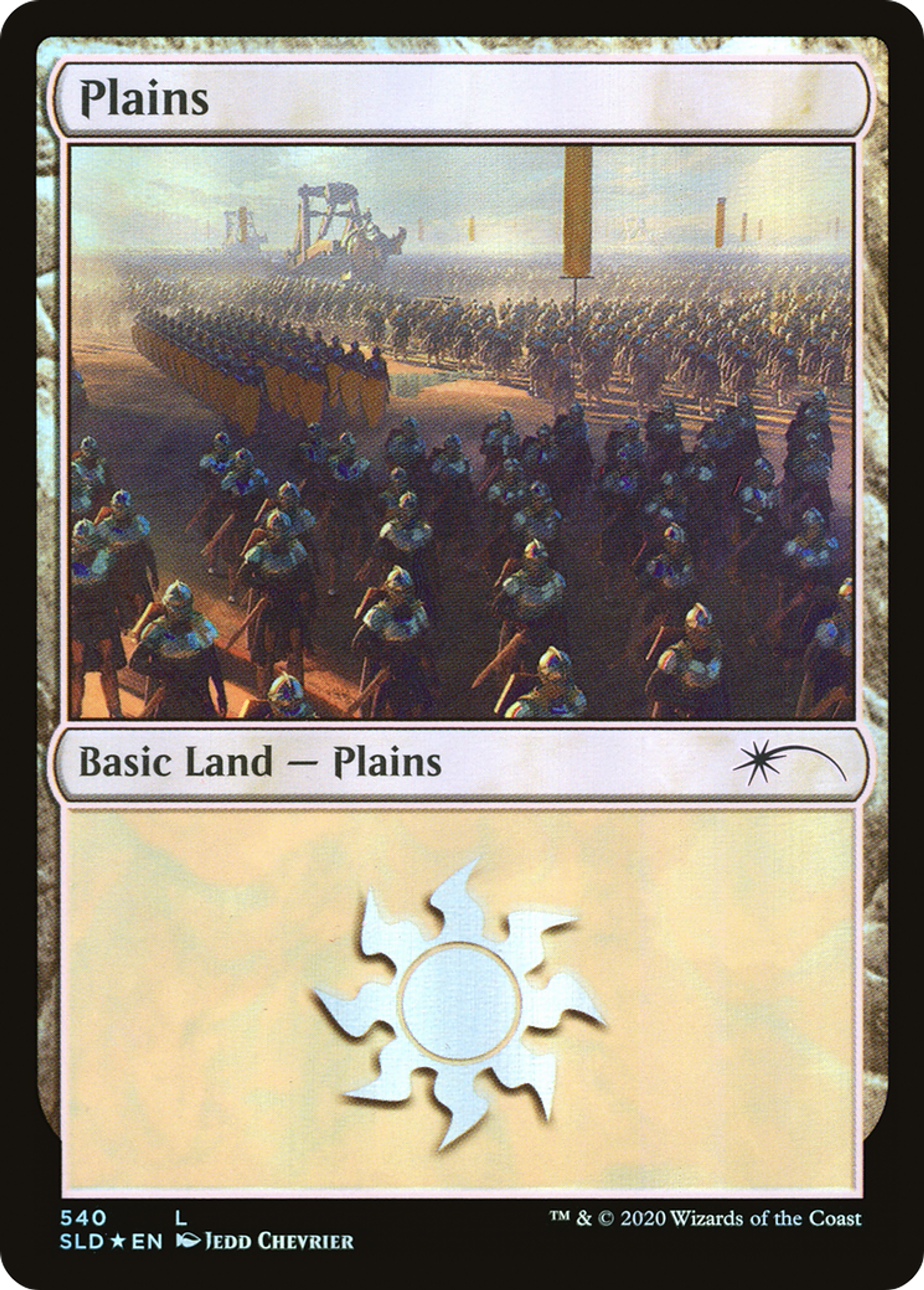 Plaine — Secret Lair Drop — Magic: The Gathering