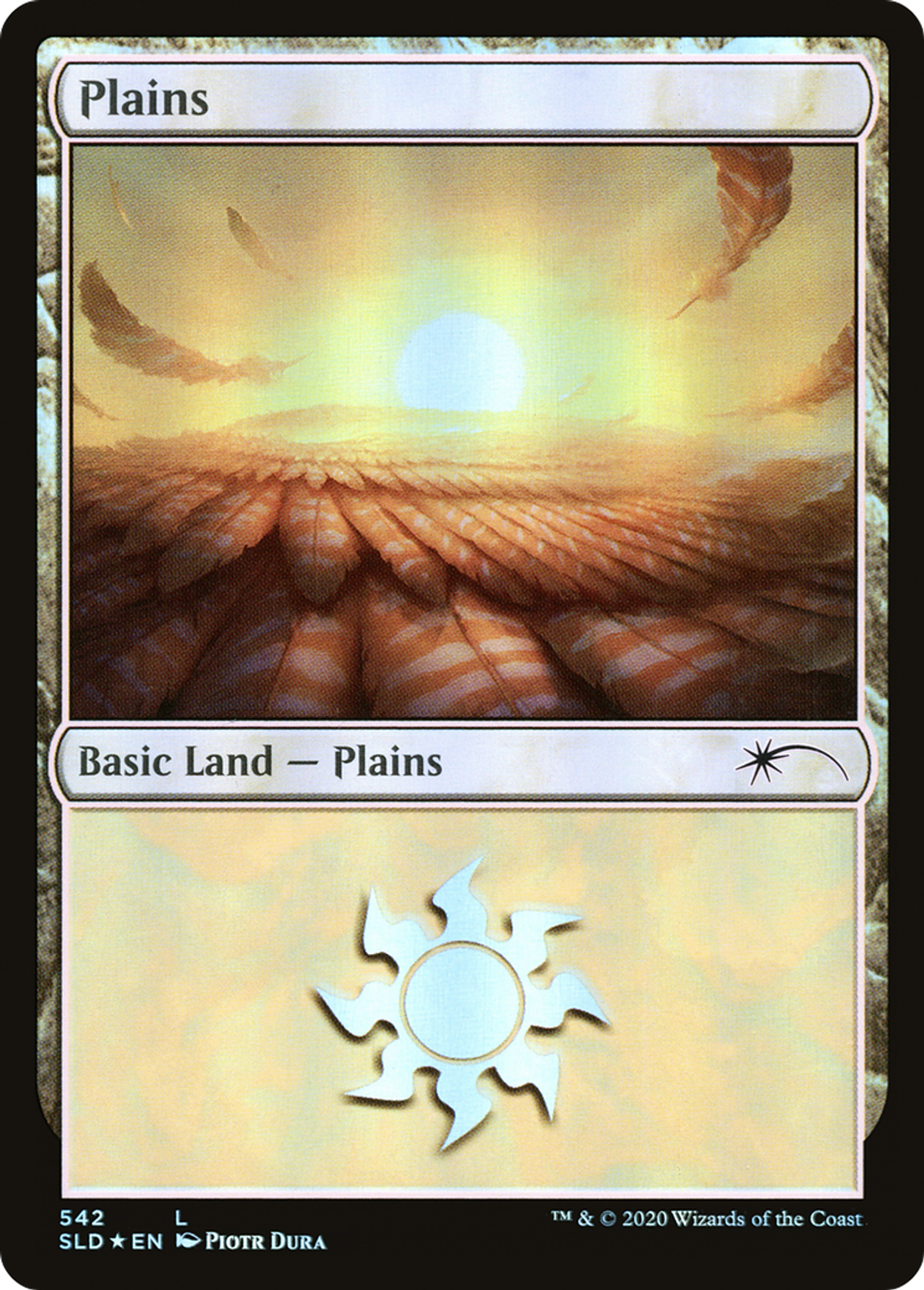 Plaine — Secret Lair Drop — Magic: The Gathering
