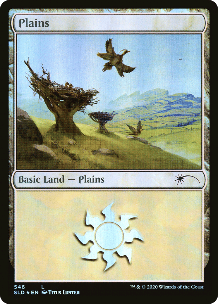 Plains — Secret Lair Drop — Magic: The Gathering