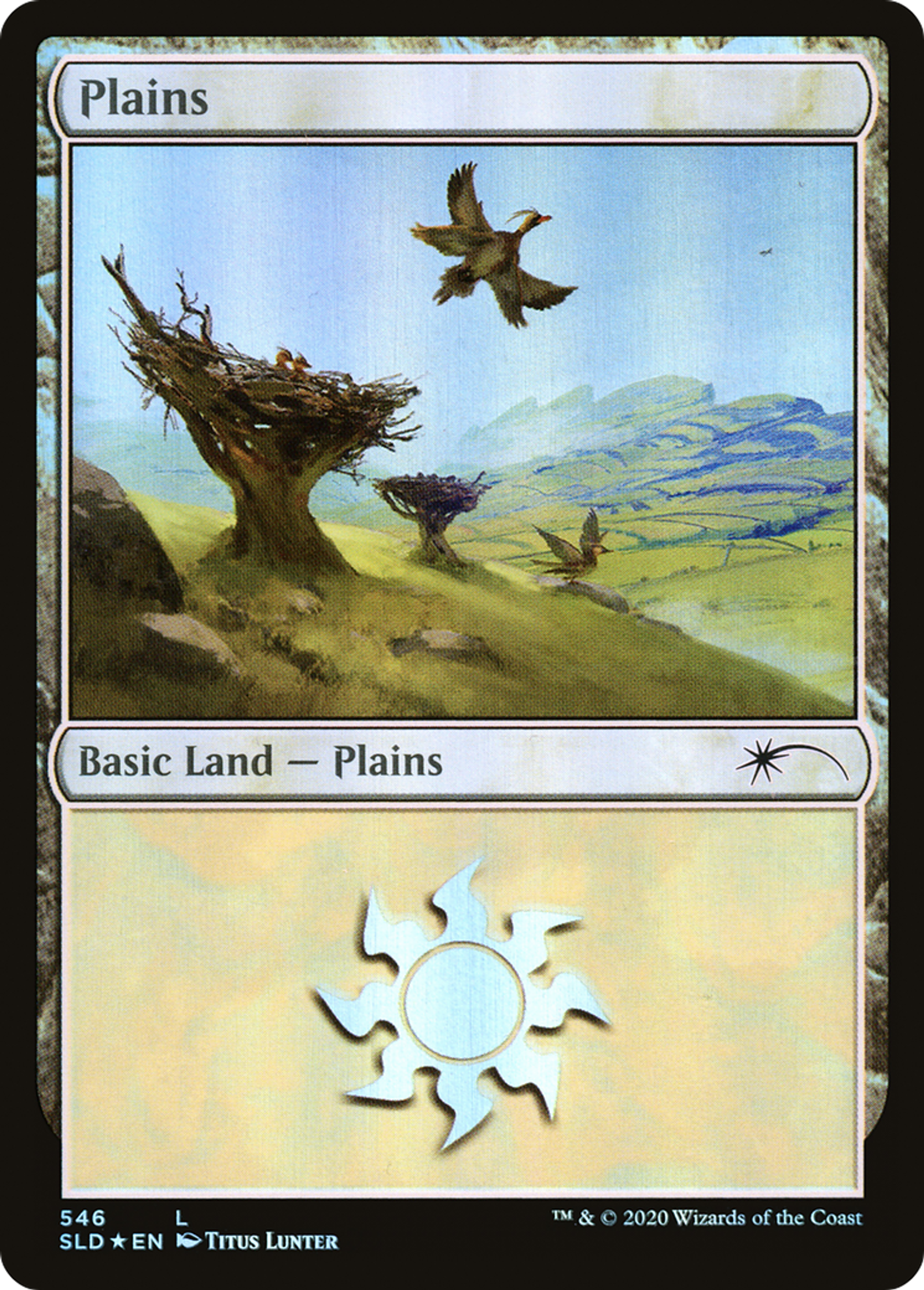 Plaine — Secret Lair Drop — Magic: The Gathering
