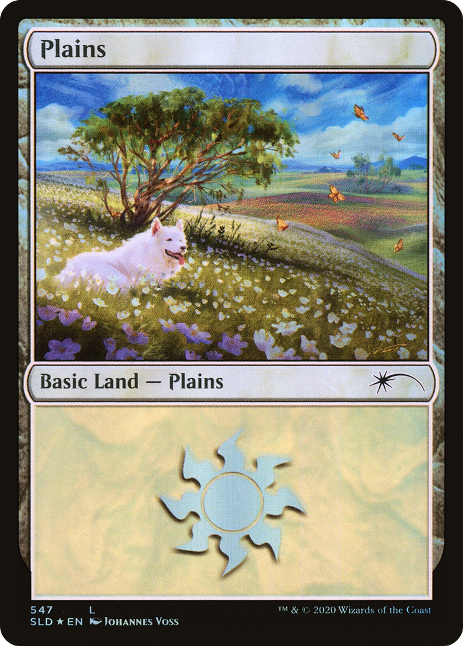 Plaine — Secret Lair Drop — Magic: The Gathering