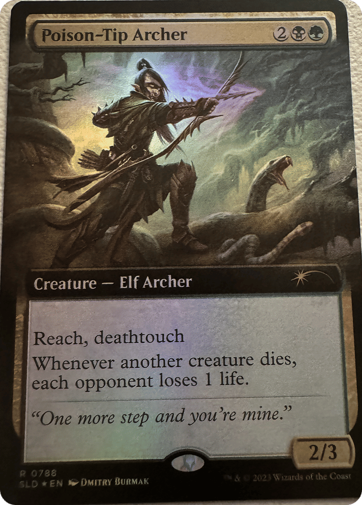 Poison-Tip Archer — Secret Lair Drop — Magic: The Gathering
