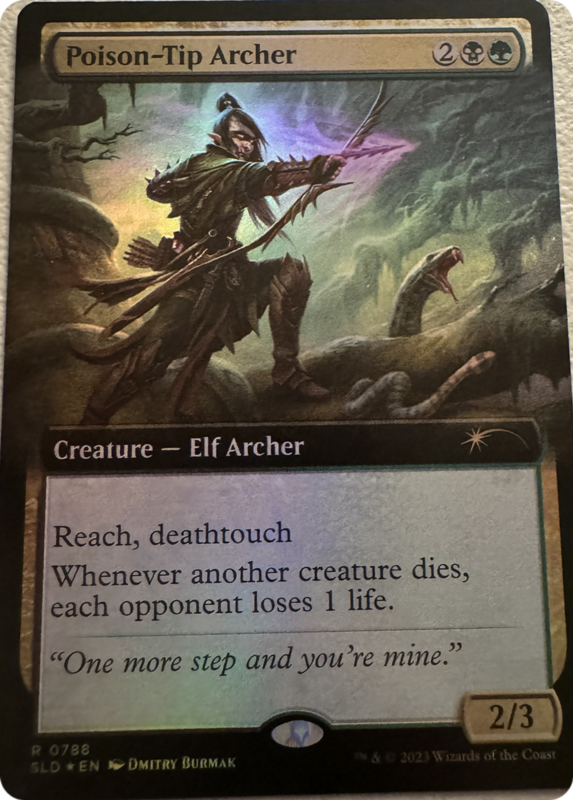 Archer aux pointes empoisonnées — Secret Lair Drop — Magic: The Gathering