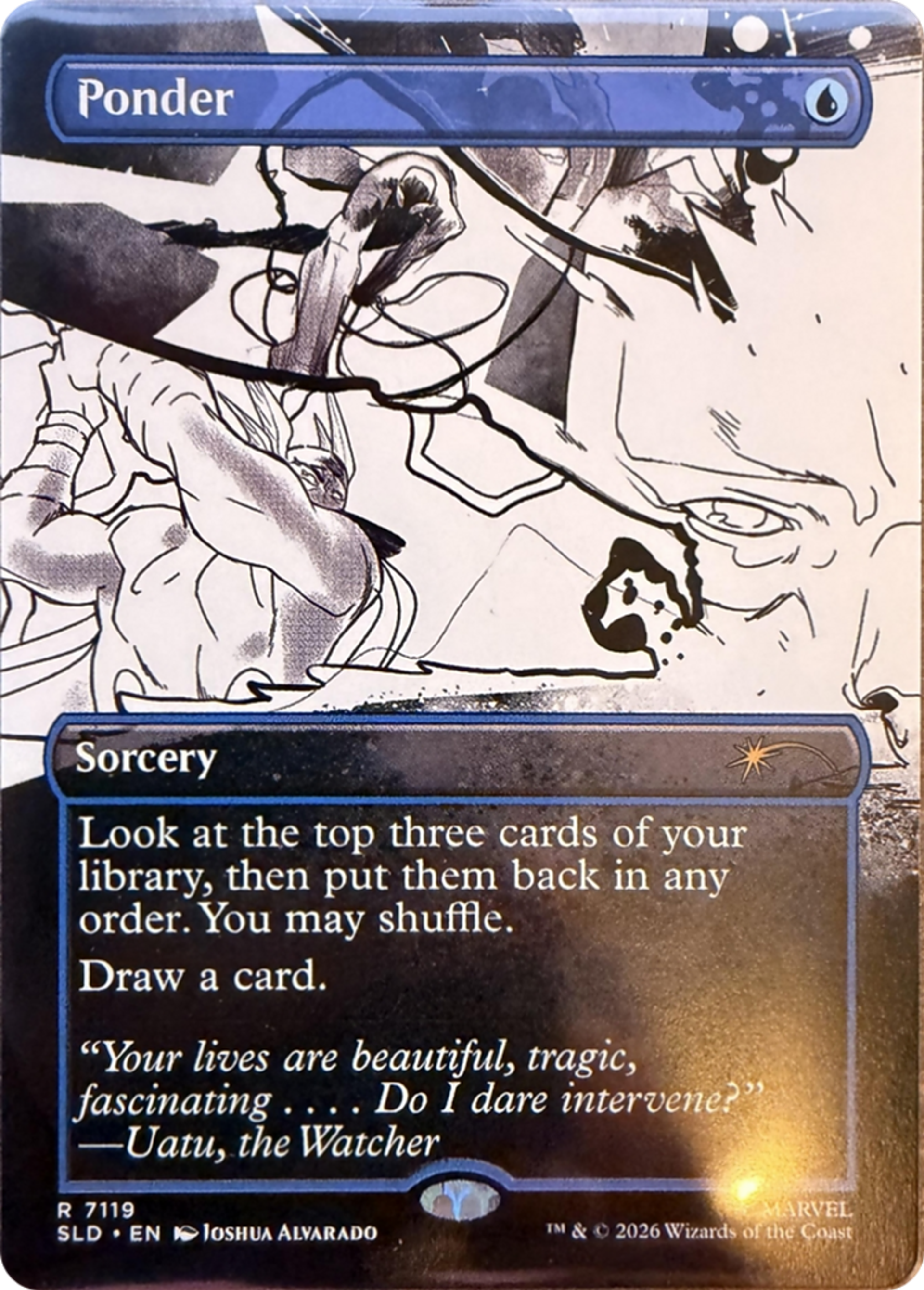 Contemplation — Secret Lair Drop — Magic: The Gathering