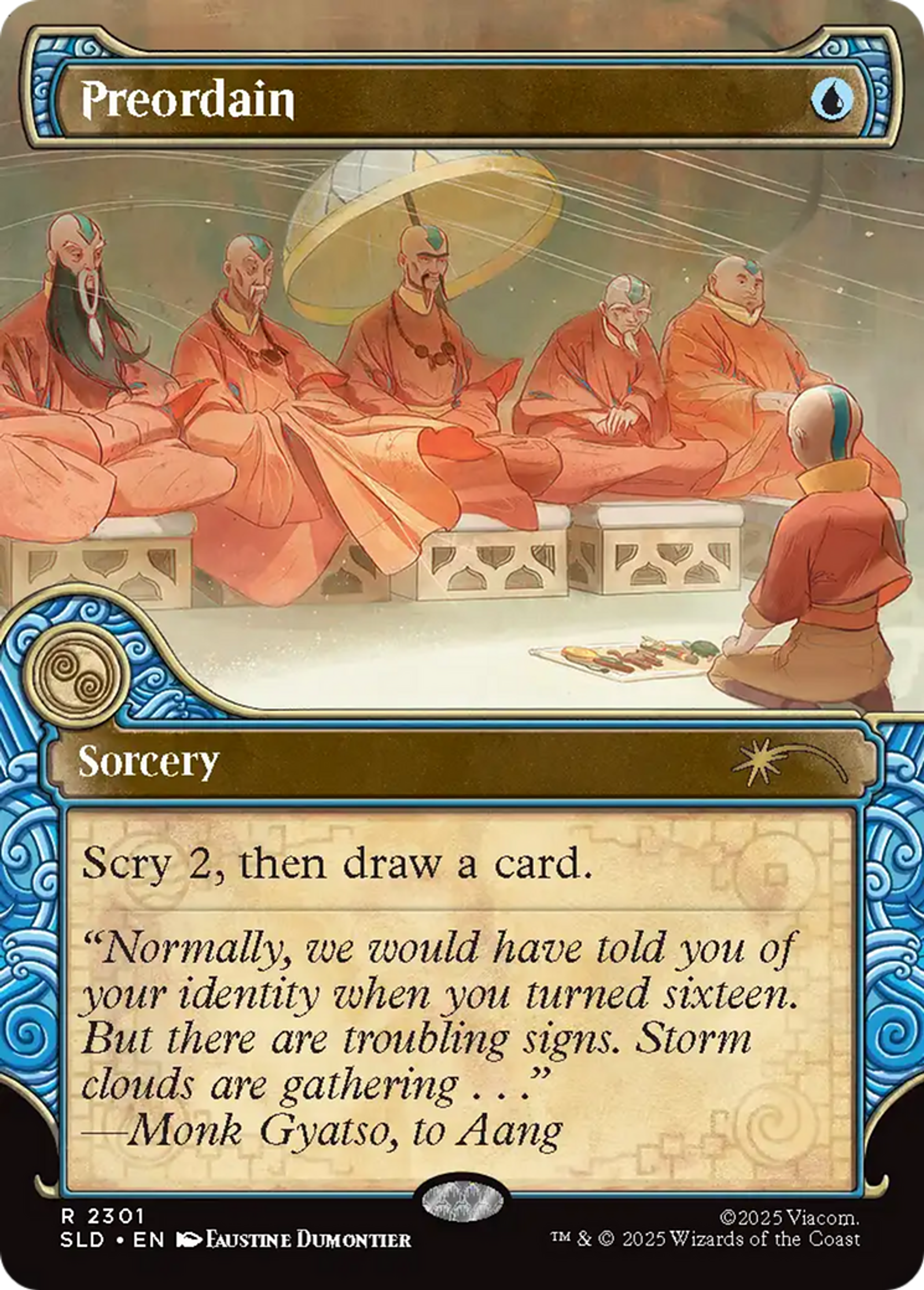 Preordain — Secret Lair Drop — Magic: The Gathering