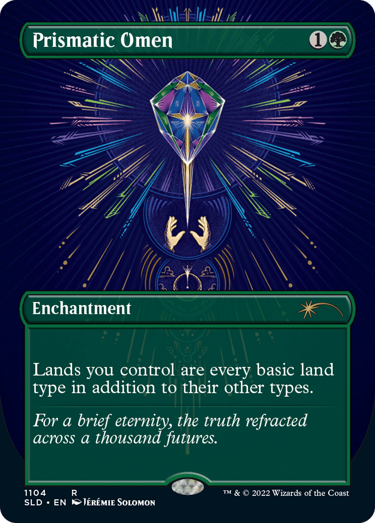 Prismatic Omen — Secret Lair Drop — Magic: The Gathering