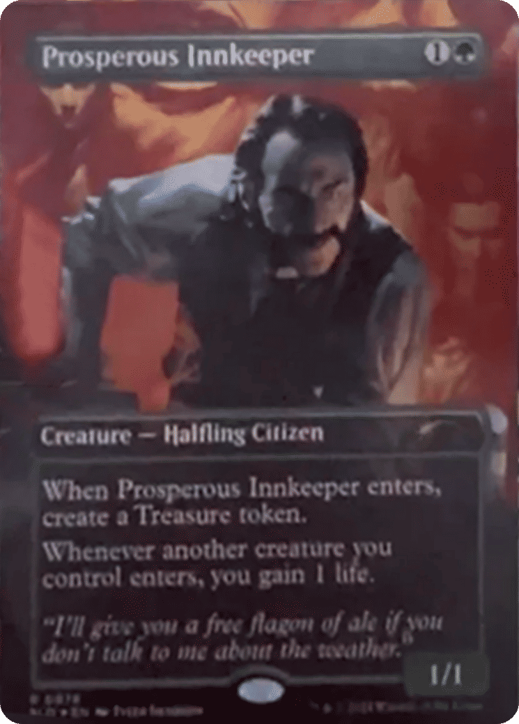 Prosperous Innkeeper — Secret Lair Drop — Magic: The Gathering