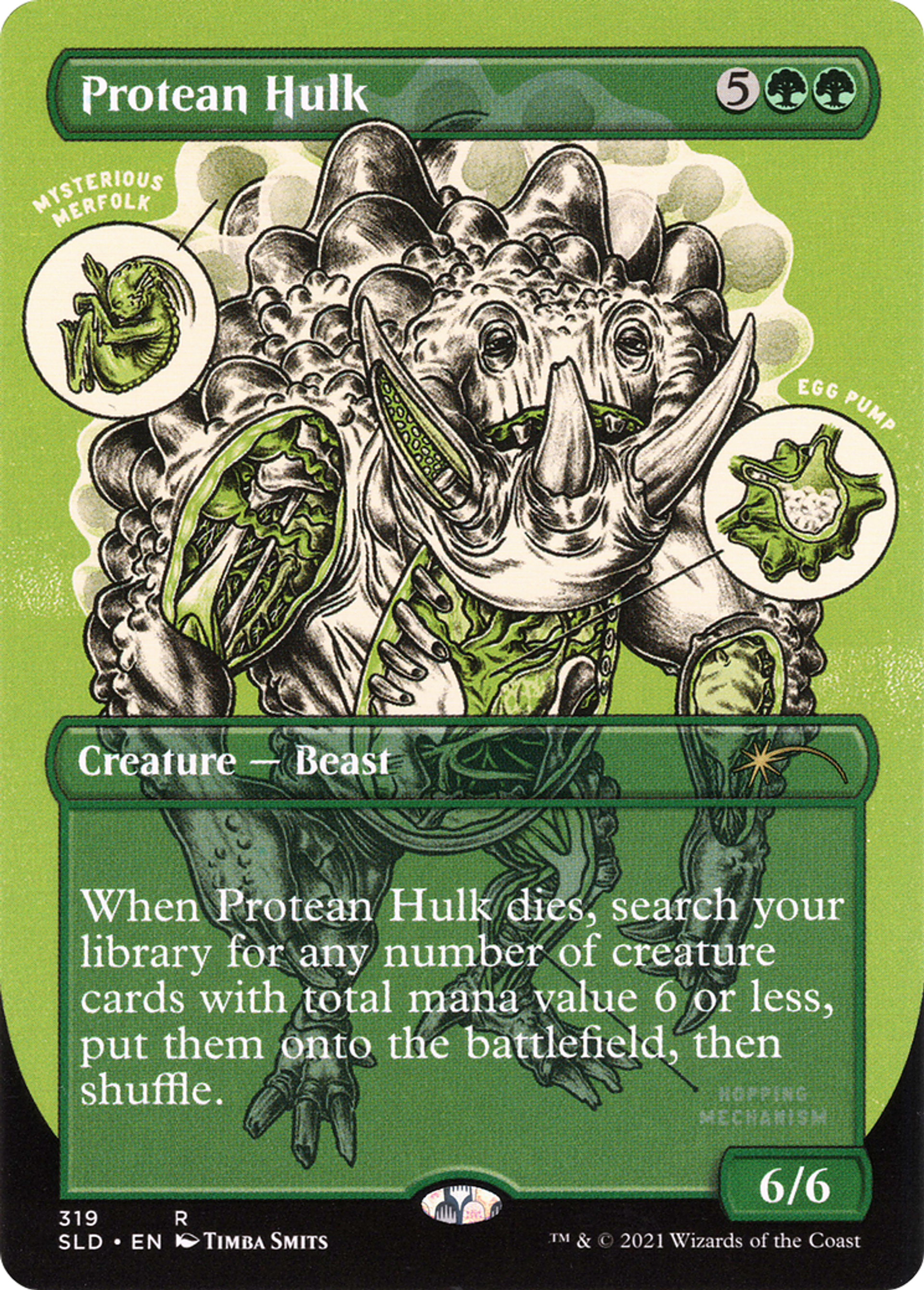 Carcasse protéenne — Secret Lair Drop — Magic: The Gathering