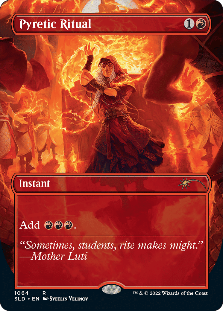 Pyretic Ritual — Secret Lair Drop — Magic: The Gathering