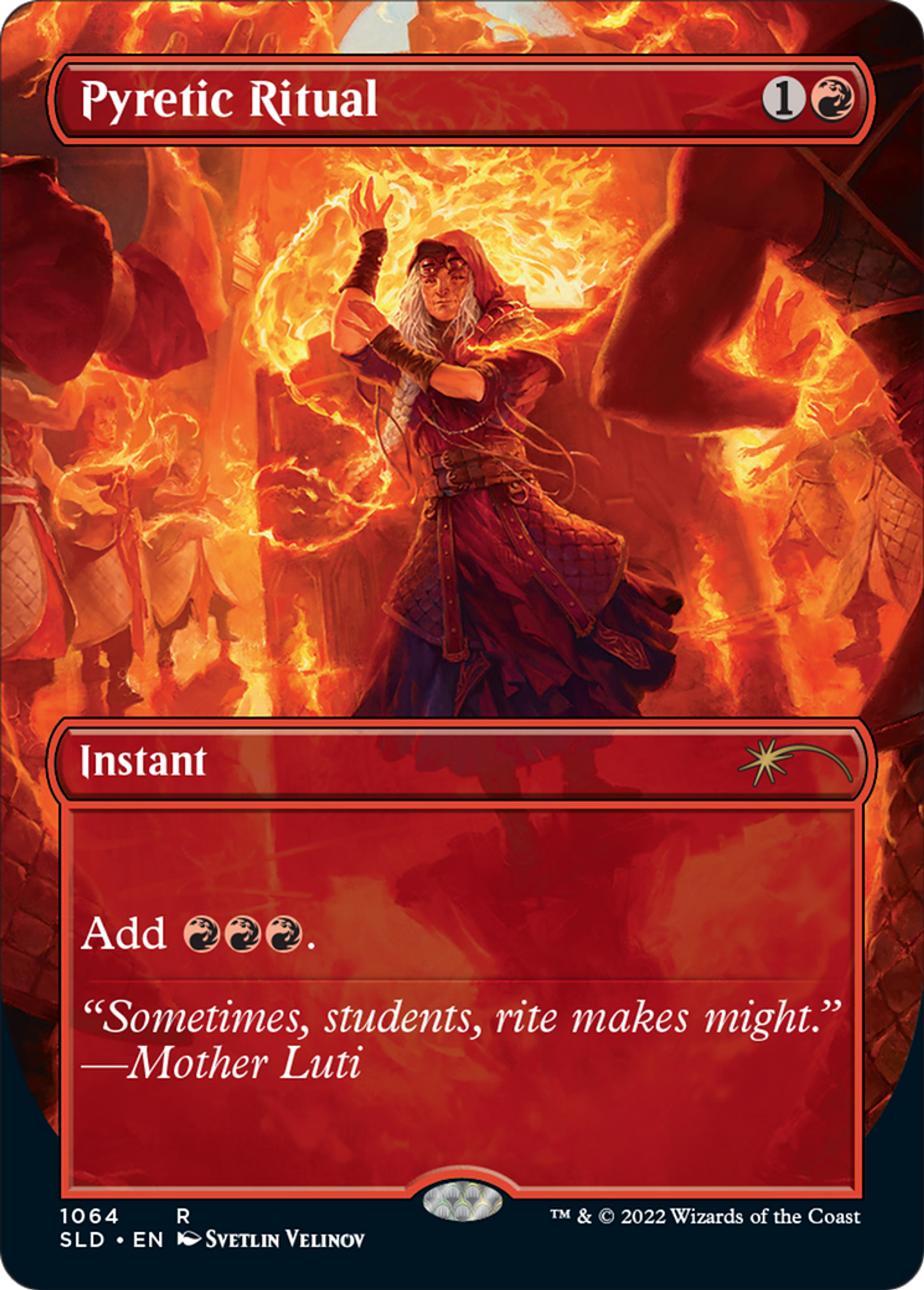 Rituel pyrétique — Secret Lair Drop — Magic: The Gathering
