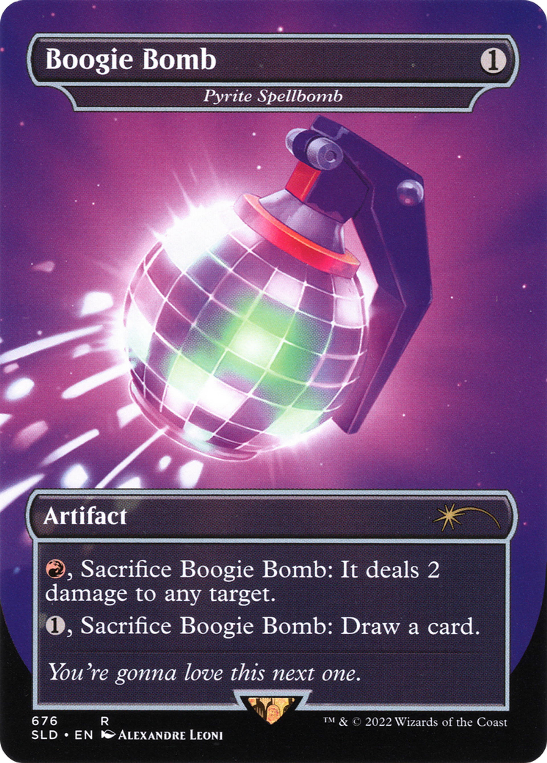 Bombe à sortilèges de pyrite — Secret Lair Drop — Magic: The Gathering