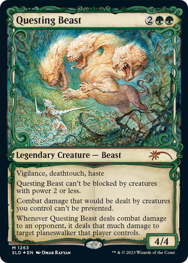 Questing Beast — Secret Lair Drop — Magic: The Gathering