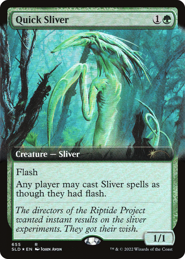 Quick Sliver — Secret Lair Drop — Magic: The Gathering