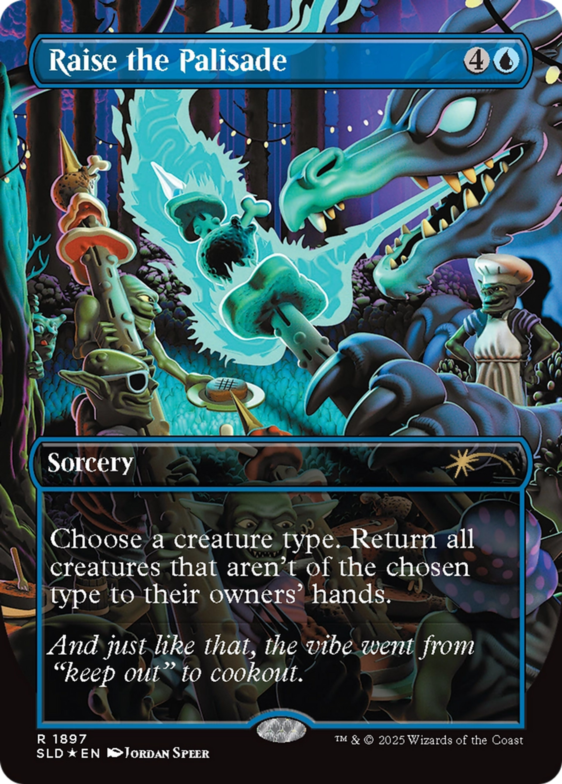 Raise the Palisade — Secret Lair Drop — Magic: The Gathering