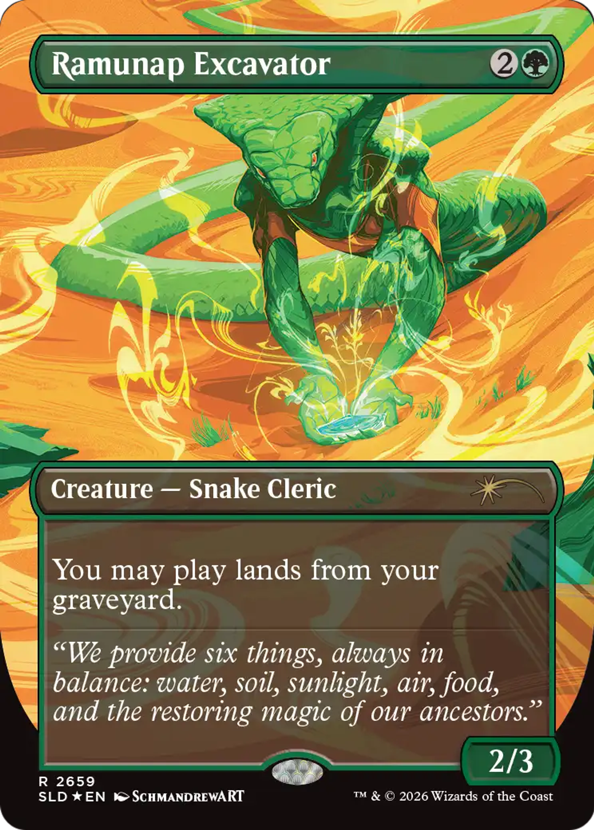 Ramunap Excavator — Secret Lair Drop — Magic: The Gathering