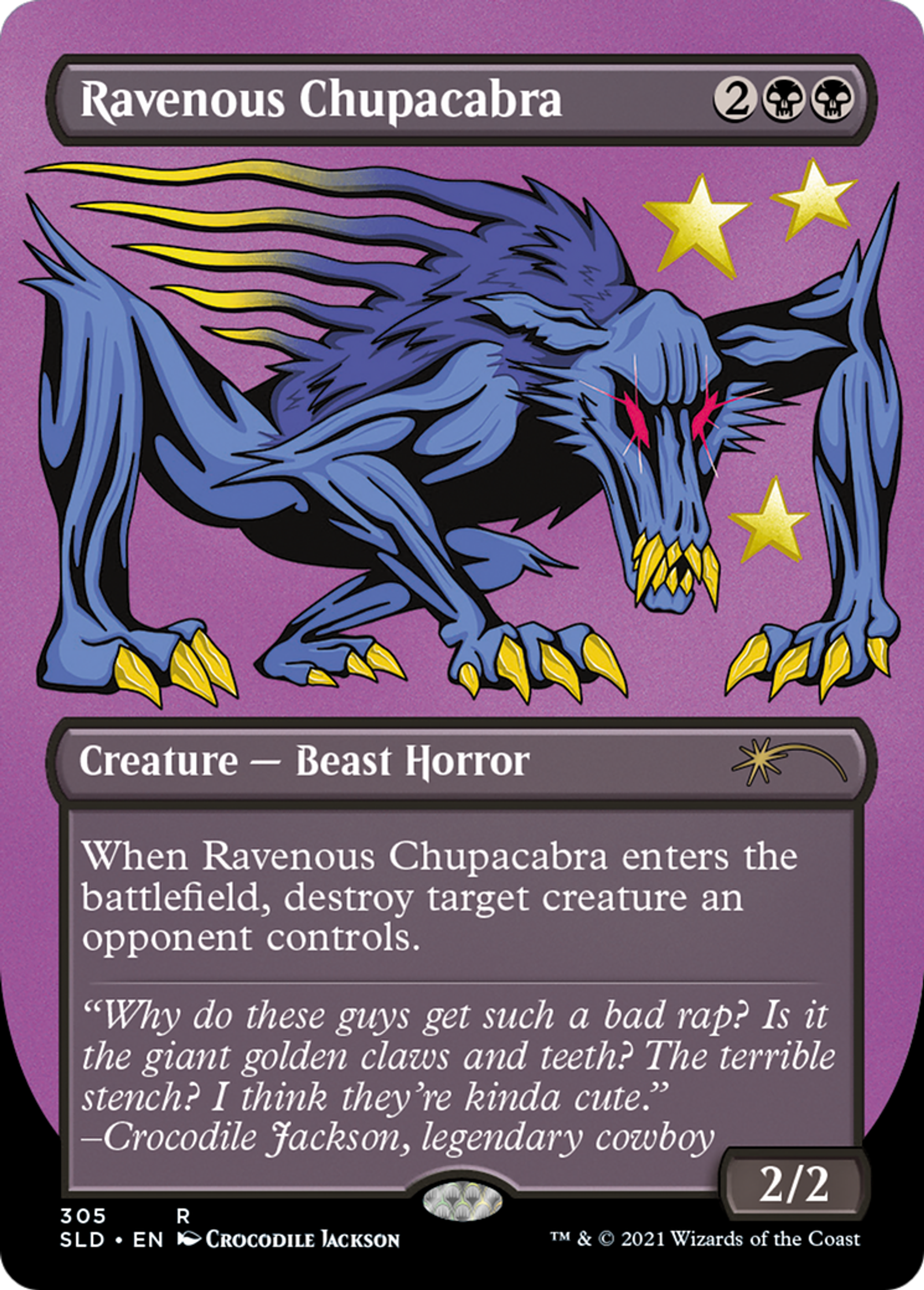 Chupacabra vorace — Secret Lair Drop — Magic: The Gathering