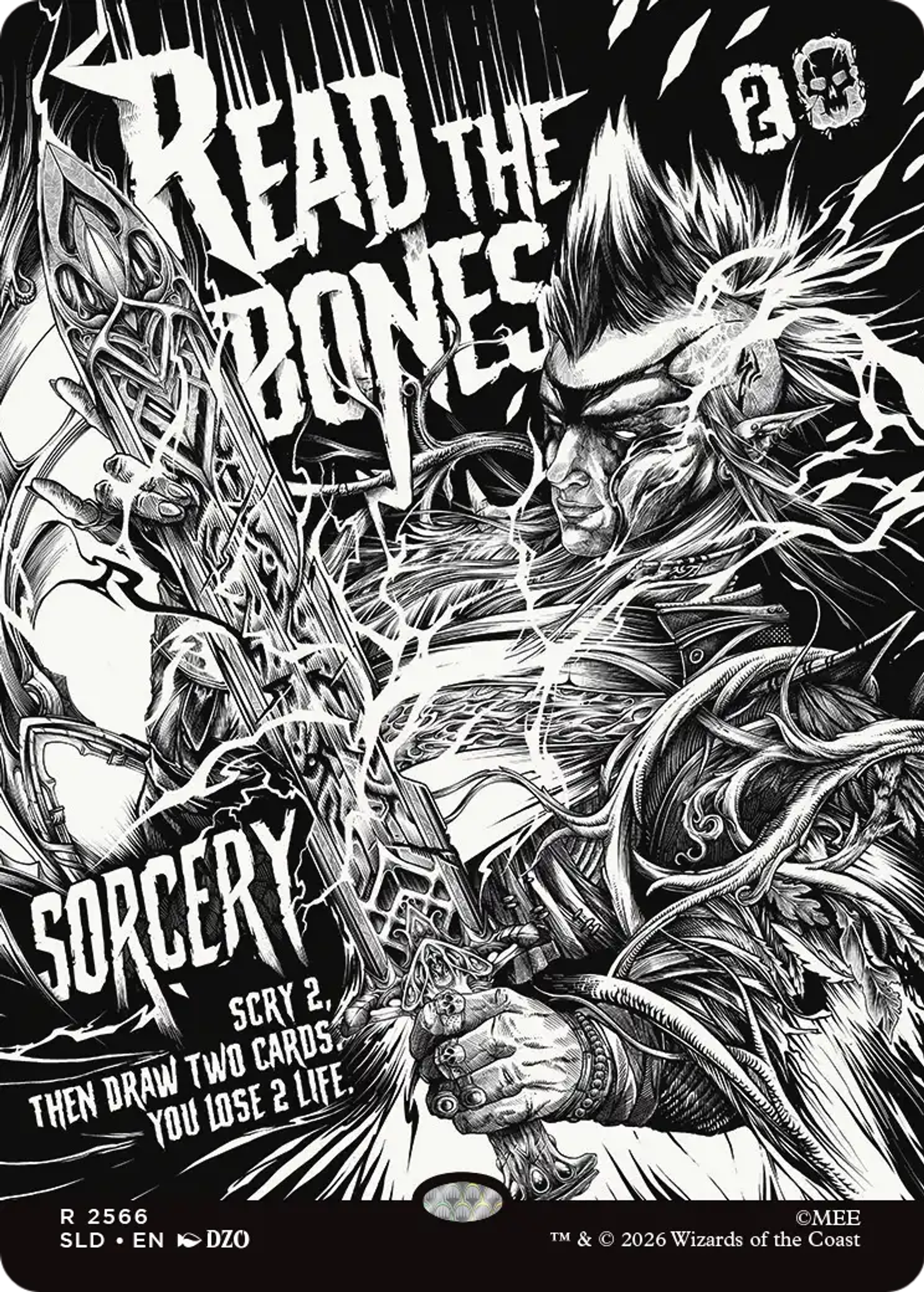 Read the Bones — Secret Lair Drop — Magic: The Gathering