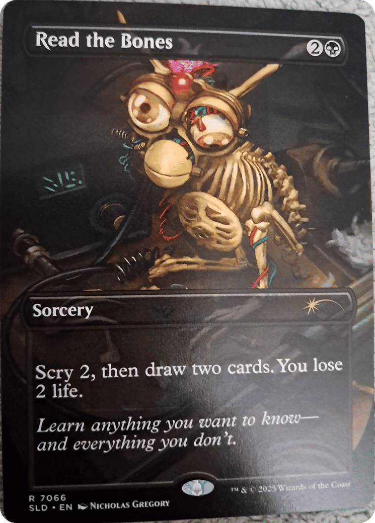 Read the Bones — Secret Lair Drop — Magic: The Gathering
