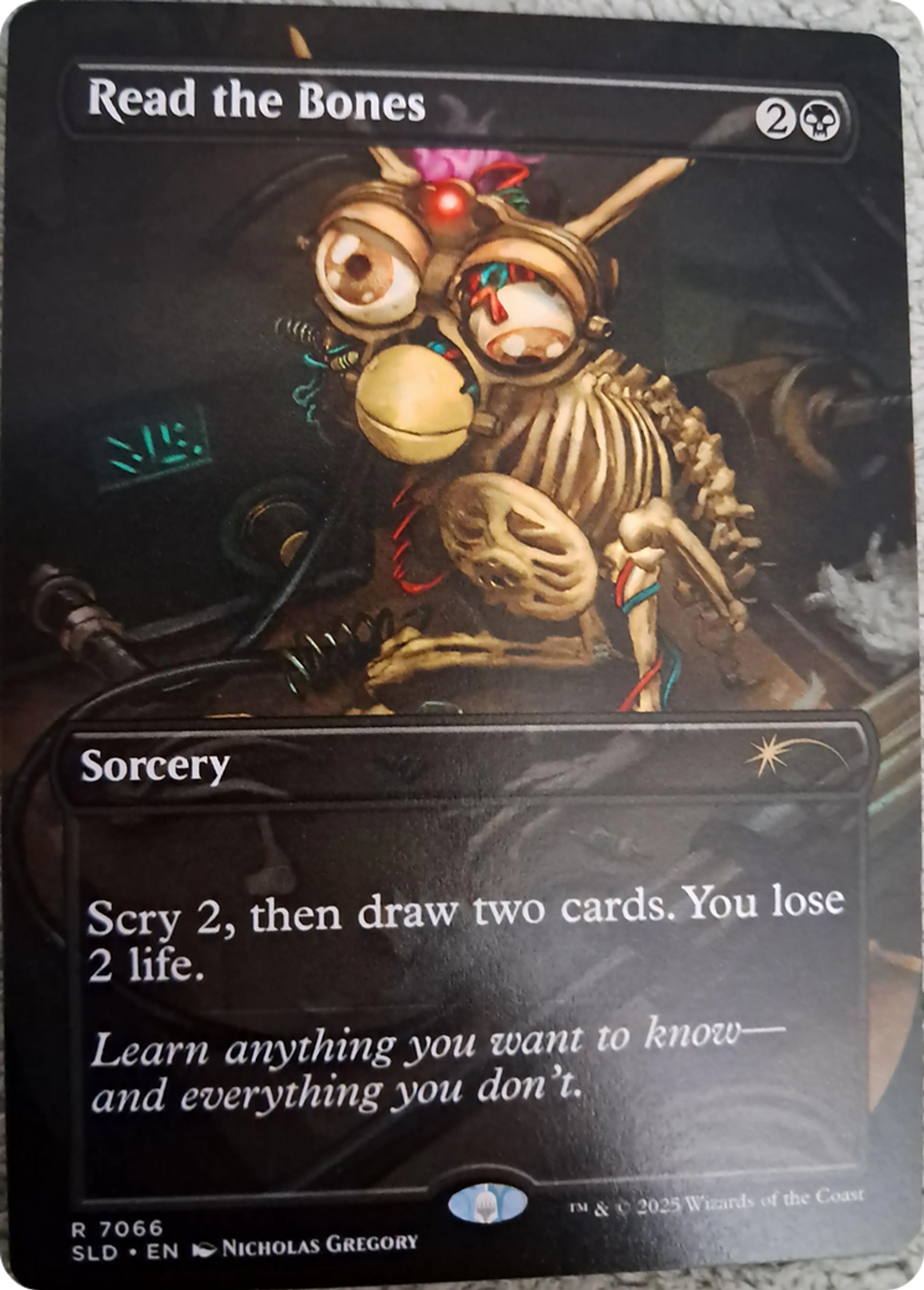 Lire dans les os — Secret Lair Drop — Magic: The Gathering