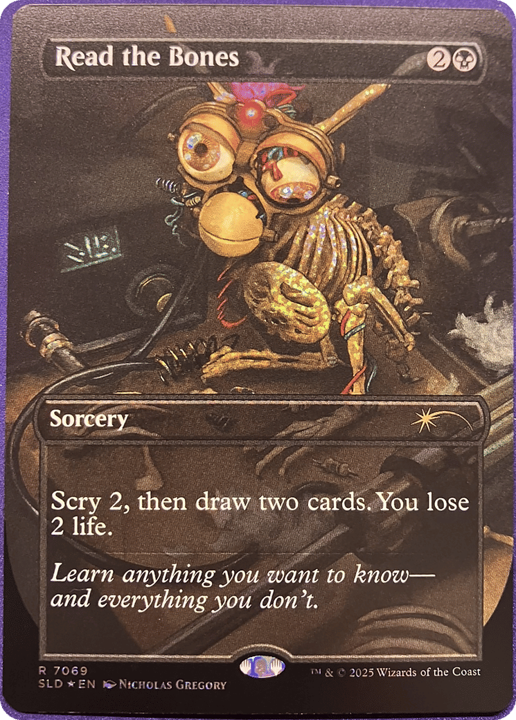 Lire dans les os — Secret Lair Drop — Magic: The Gathering