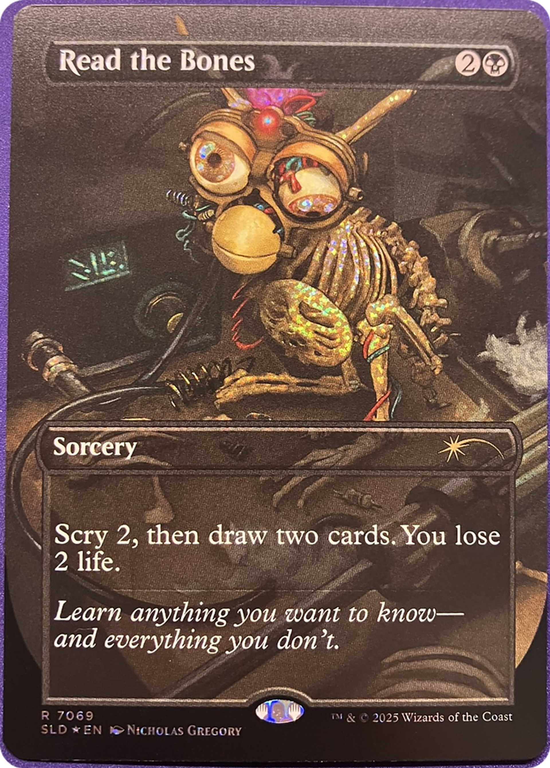 Lire dans les os — Secret Lair Drop — Magic: The Gathering