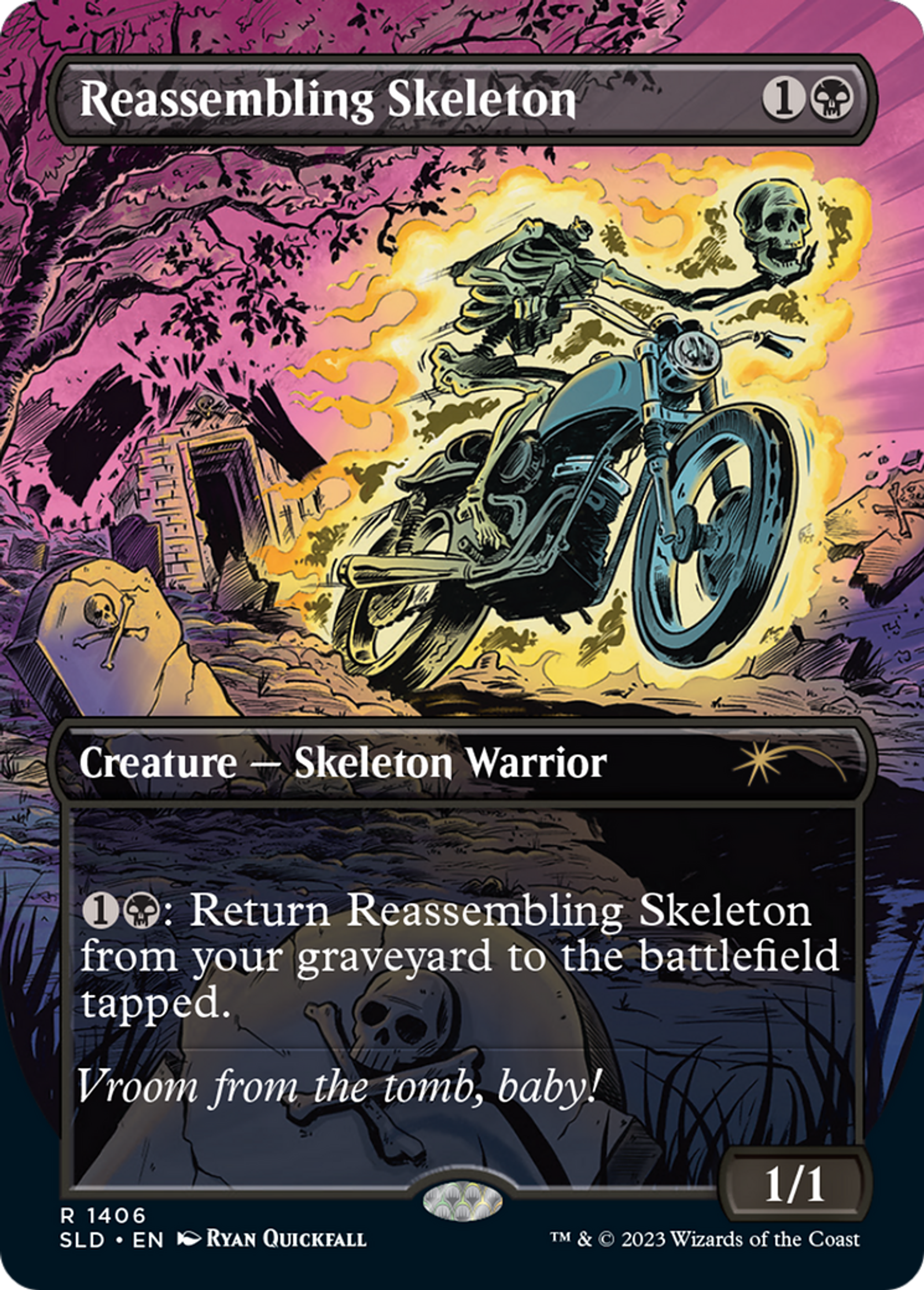 Squelette réassemblable — Secret Lair Drop — Magic: The Gathering