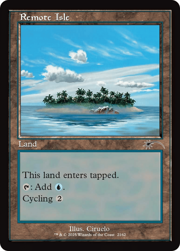 Remote Isle — Secret Lair Drop — Magic: The Gathering