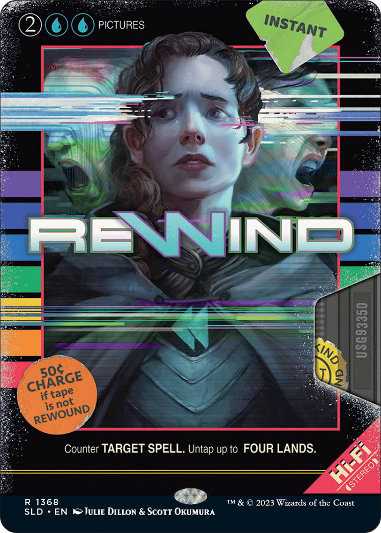 Rewind — Secret Lair Drop — Magic: The Gathering