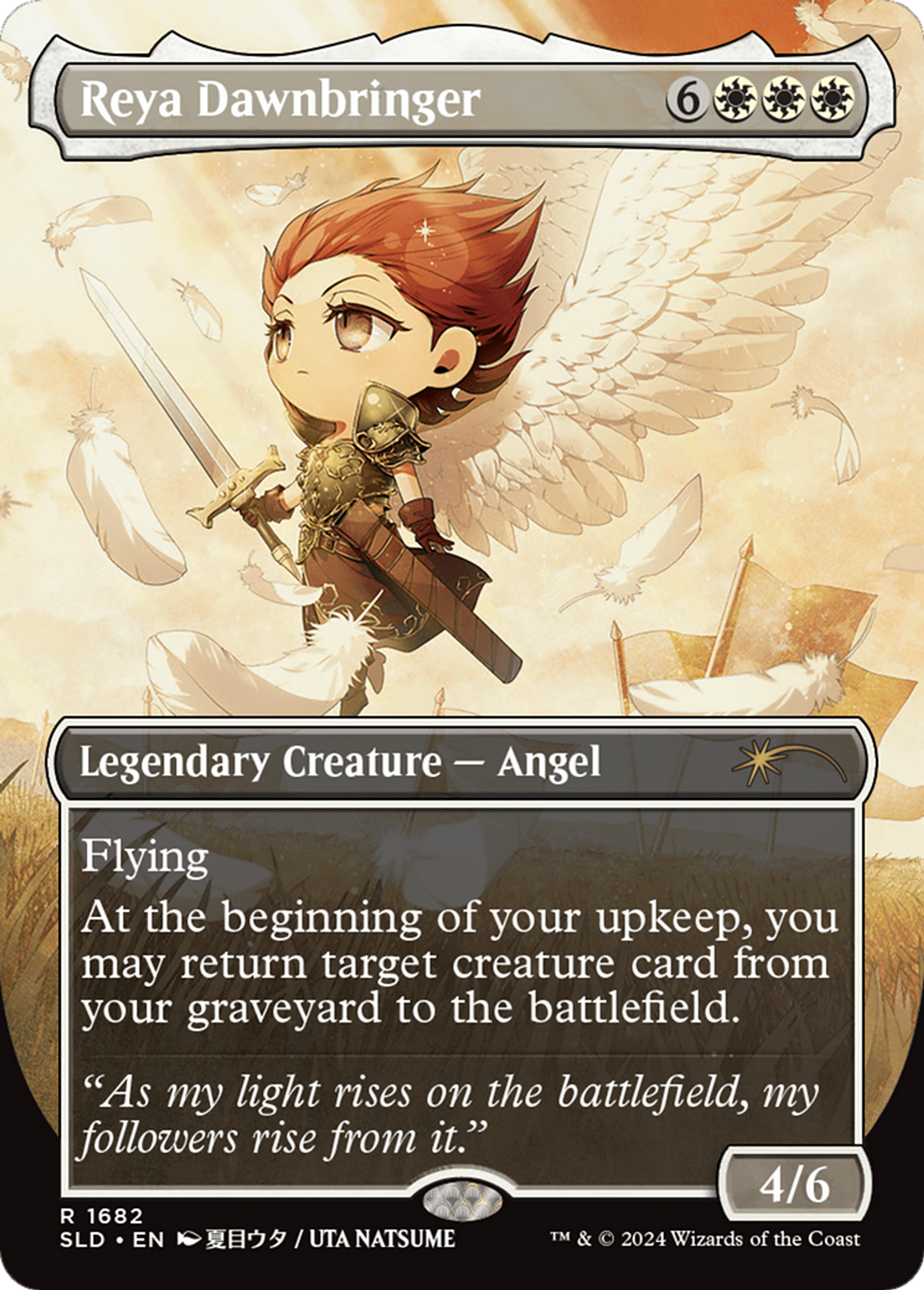 Reya Dawnbringer — Secret Lair Drop — Magic: The Gathering