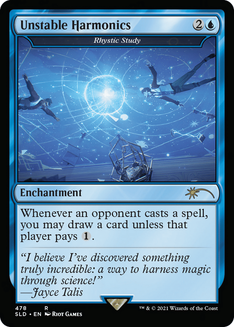 Rhystic Study — Secret Lair Drop — Magic: The Gathering