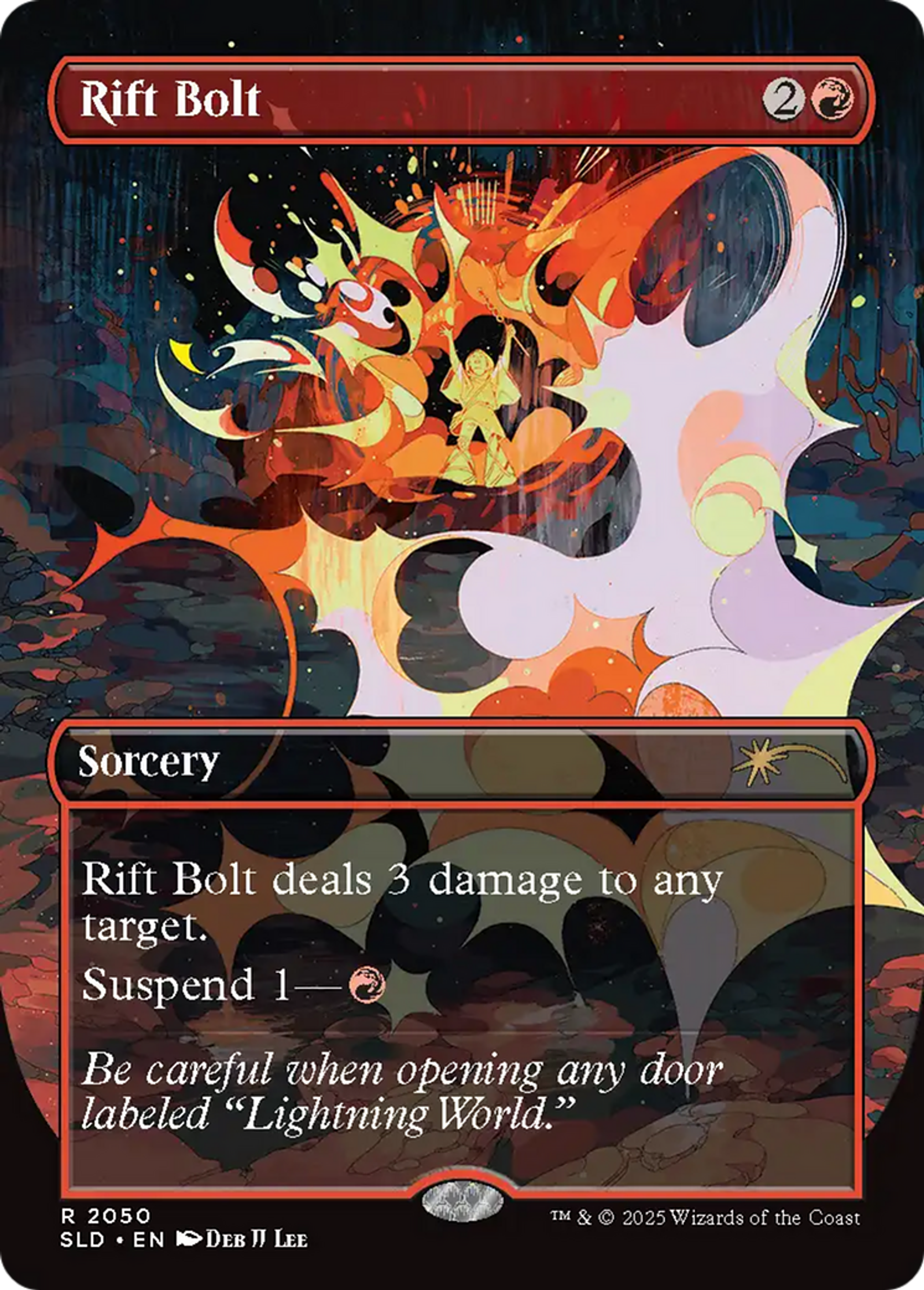 Rift Bolt — Secret Lair Drop — Magic: The Gathering