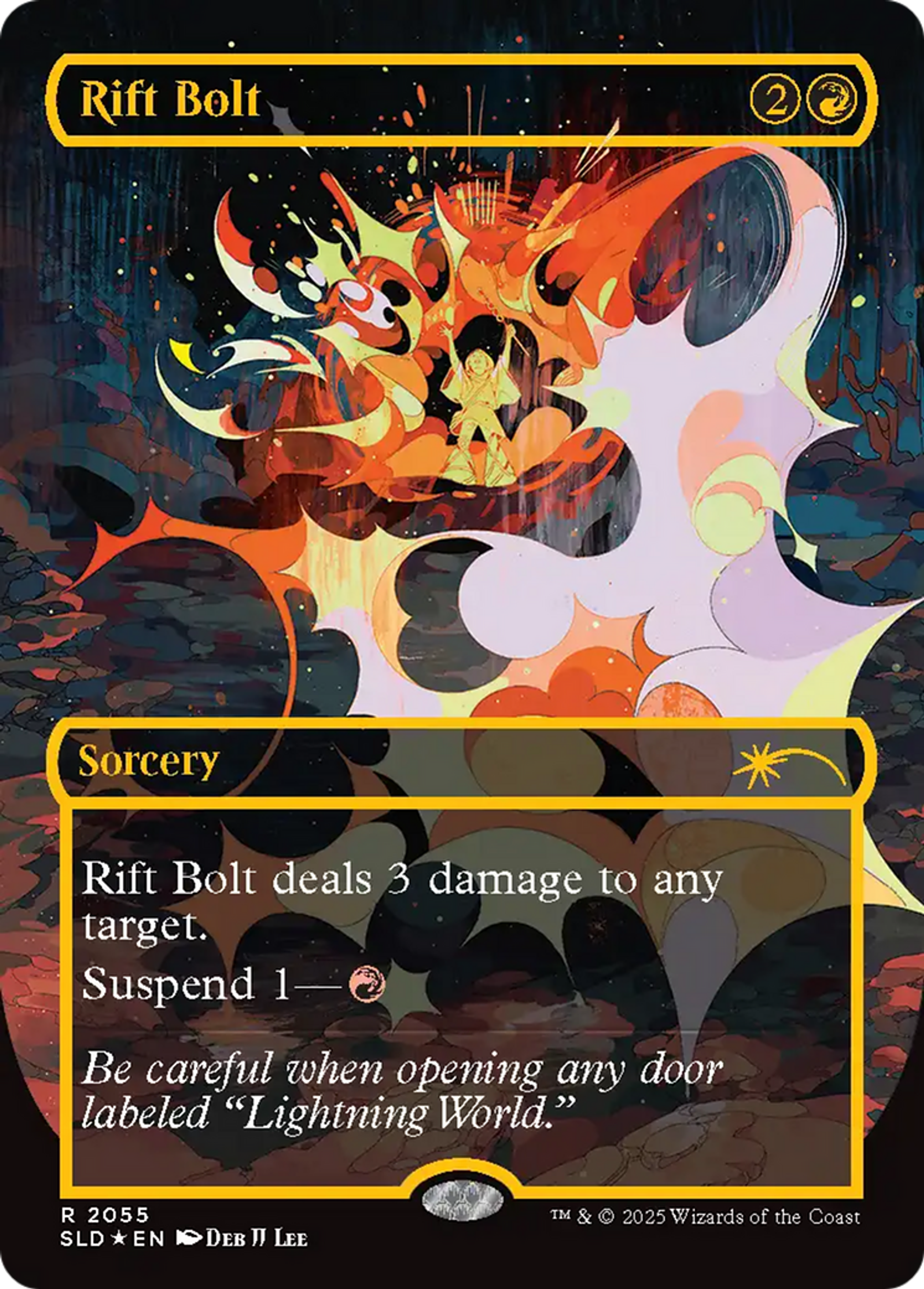 Rift Bolt — Secret Lair Drop — Magic: The Gathering