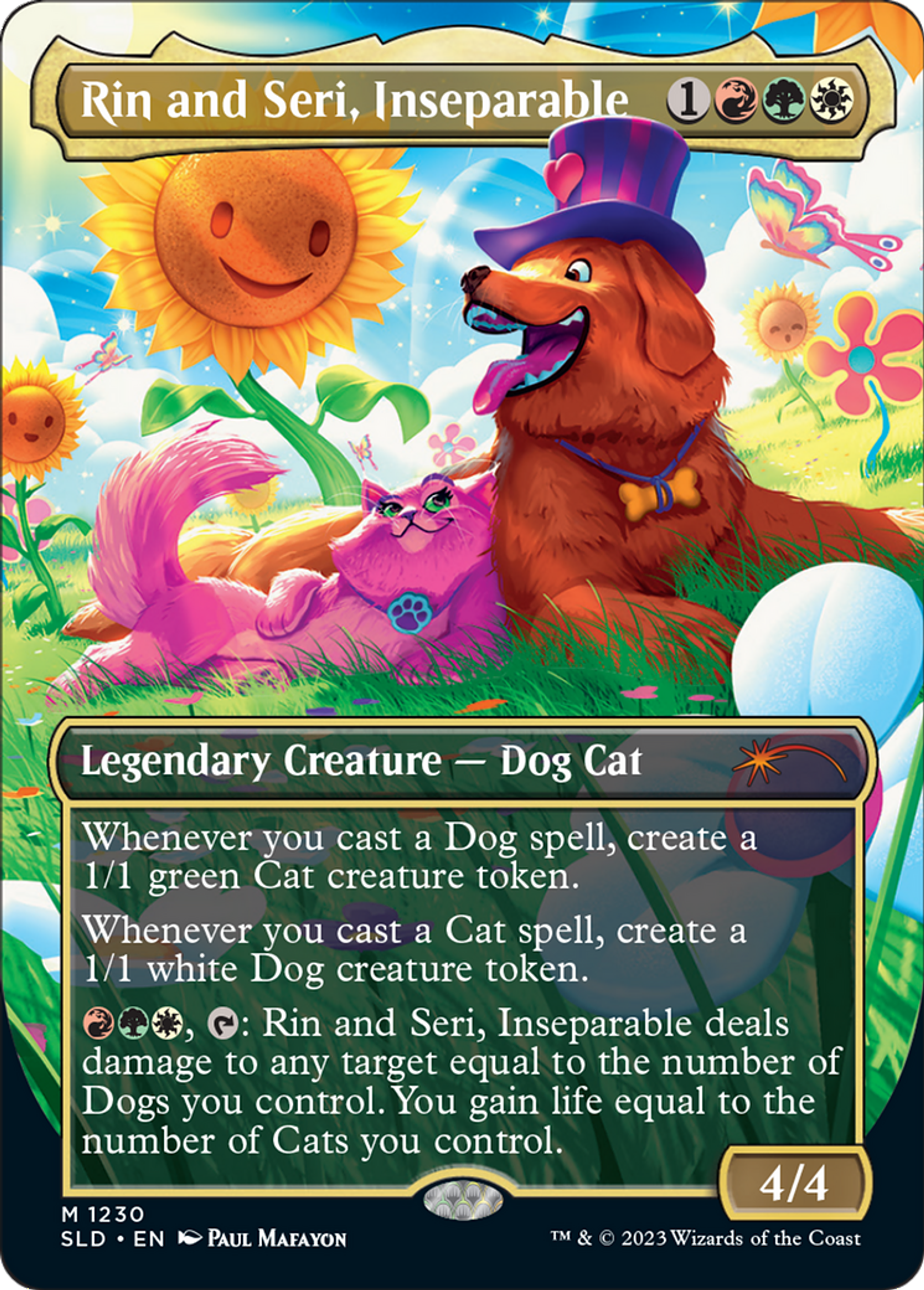Rin and Seri, Inseparable — Secret Lair Drop — Magic: The Gathering