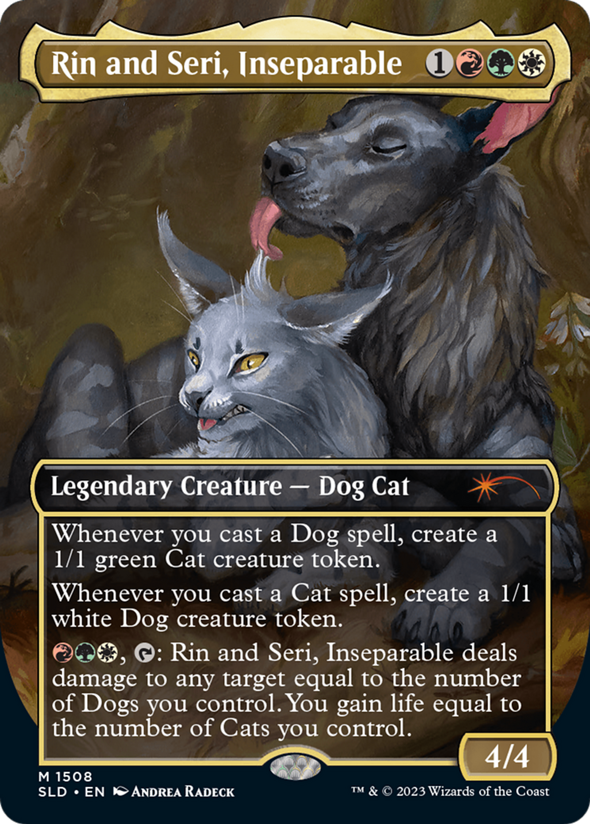 Rin and Seri, Inseparable — Secret Lair Drop — Magic: The Gathering